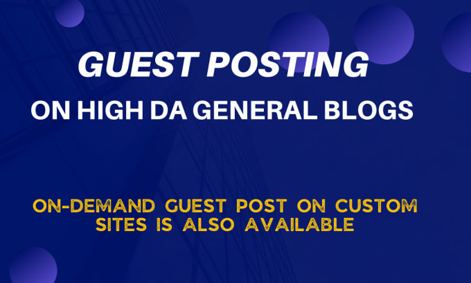Amplify Your Brand's Reach with Targeted SEO Guest Posting Service