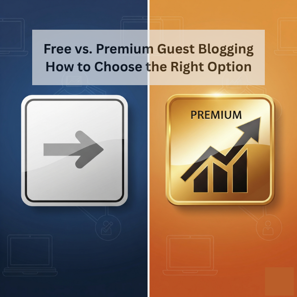 Free vs. Premium Guest Blogging | How to Choose the Right Option