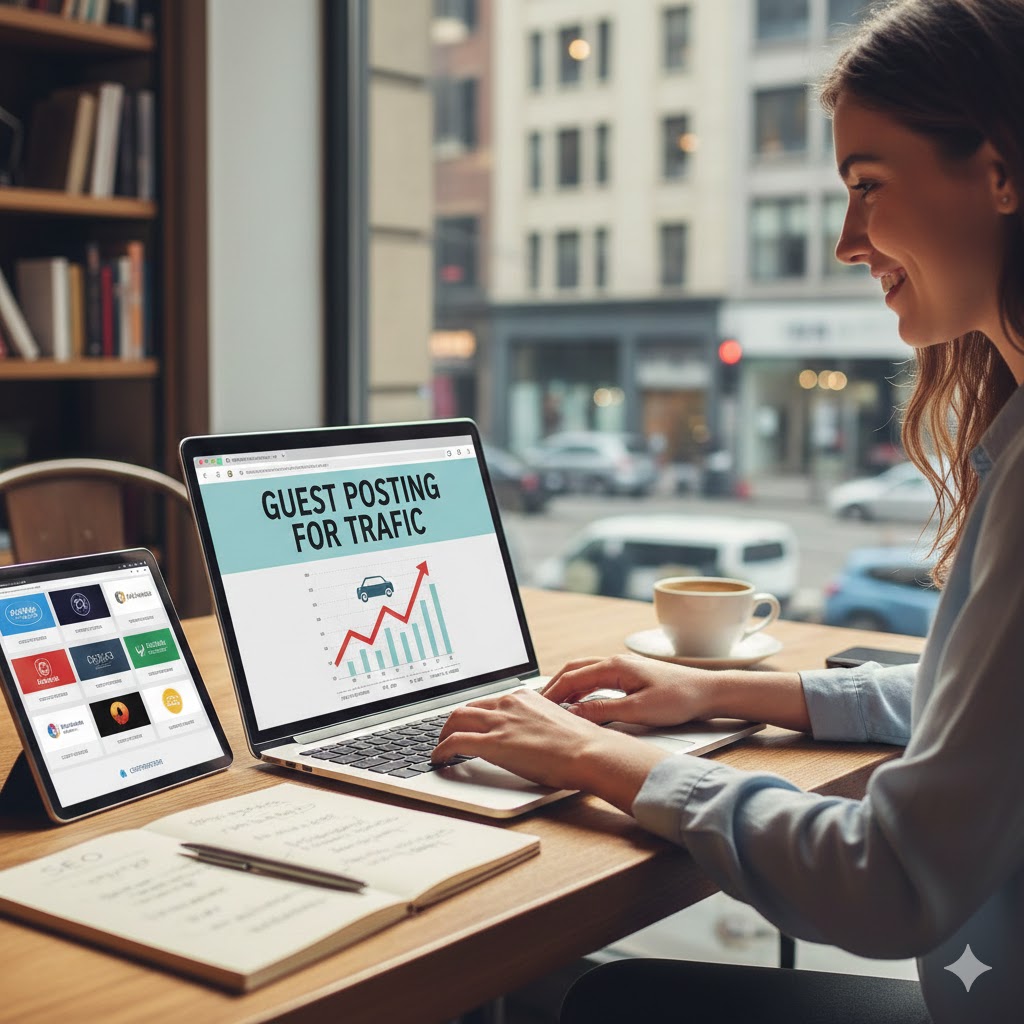 Guest Posting for Traffic That Fuels Visibility